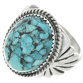 Turquoise Silver Ring 30939