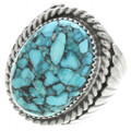 Turquoise Silver Ring 30945