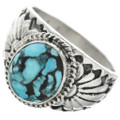 Turquoise Silver Ring 30956