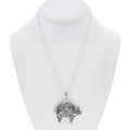 Kachina in Bear Frame Navajo Pendant 31023