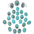 Natural Turquoise Ladies Rings 31131