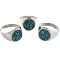 Sterling Silver Turquoise Rings 31213