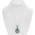 Southwestern Turquoise Pendant 31308