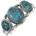 Spiderweb Turquoise Navajo Bracelet 31734