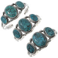 Landers Blue Spiderweb Turquoise Bracelets 31734