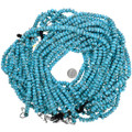 Campitos Turquoise Rondelle Beads Pyrite Matrix 31920