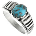 Navajo Turquoise Sterling Silver Ring 32030