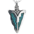 Turquoise Arrowhead Pendant 32619