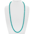 Navajo Blue-Green Turquoise Bead Necklace 32956