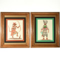 Vintage Hopi Kachina Drawings 33094