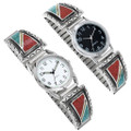 Southwest Turquoise Coral Watch 33251