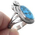 Navajo Turquoise Sterling Silver Ring 31410