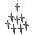Navajo Cross Pendant 34038