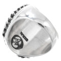 Navajo Made Sterling Silver Native American Ring 34178