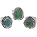 Native American Green Turquoise Ring 34239