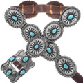 Kingman Turquoise Concho Belt 34373