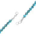 Western Turquoise Silver Necklace 34557