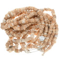 Tan Cream Chunky Shell Beads Strand 35009