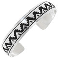 Native American Sterling Silver Cuff Bracelet 30948