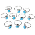 Navajo Turquoise Rings 35210