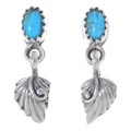 Turquoise Silver Earrings 35220