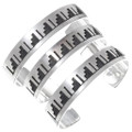 Hopi Style Sterling Bracelet 23599