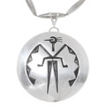 Vintage Overlaid Sterling Silver Pendant 35469