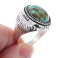 Native American Sterling Silver Mens Ring 35488