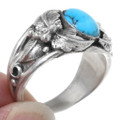 High Grade Kingman Turquoise Ring 35722