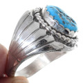 Sterling Silver Turquoise Native American Ring 35748