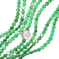 Green Turquoise Coin Beads 35521