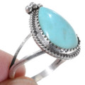 Navajo Turquoise Ladies Ring 35928