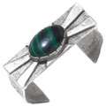 Vintage Navajo Malachite Cuff Bracelet 38078