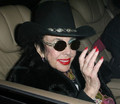 Celebrity Elizabeth Taylor with Linked Hatband 39153