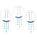 Delicate Turquoise Necklace Sterling Silver 39546