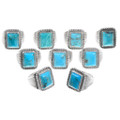 Navajo Artist Bobby Platero Turquoise Rings 39551