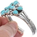 Native American Sterling Silver Turquoise Cuff Bracelet 39811