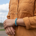Southwest Turquoise Bracelet Womens Native Made 39813