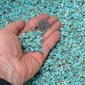 Aqua Sky Blue Turquoise Chips for Inlay 37096