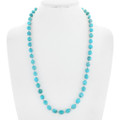 Navajo Sleeping Beauty Turquoise Necklace 39853