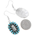 Sterling Silver Turquoise Cowgirl Earrings 39976
