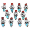 Native American Turquoise Ladies Ring 40012