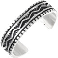 Navajo Sterling Silver Ladies Bracelet 40185
