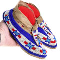 Authentic Native American Leather Moccasins 40423