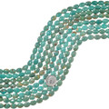 Green Turquoise Oval Beads 37138