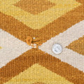 Navajo Diamond Pattern Handwoven Saddle Blanket 40636