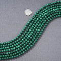 Round Malachite Beads 37219