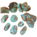 Number 8 Turquoise Stones Gemstone Cabbing 37254