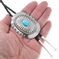 Sonoran Gold Turquoise Silver Bolo Tie 41080