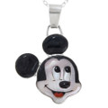 Sterling Silver Mickey Mouse Pendant 41269